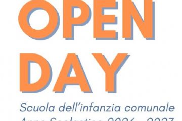 Open day - Scuola dell'infanzia comunale - a.s. 2026/2027