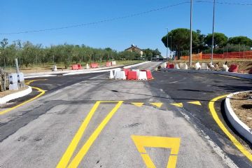 Sicurezza e fluidit&#224; del traffico: pronta la 45esima rotatoria a Misano Adriatico